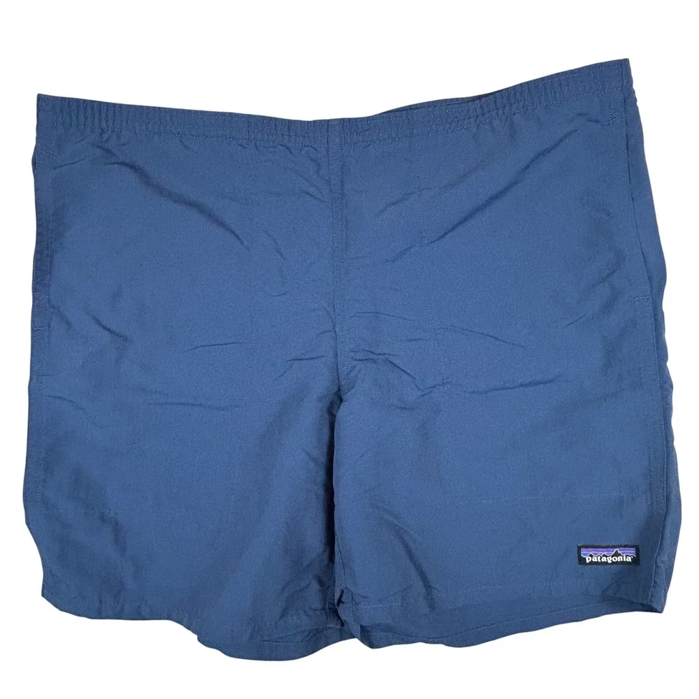 Patagonia Mens Baggies 7 Inch Shorts Stone Blue 58034 SP20 Medium(fit like‎ XL)